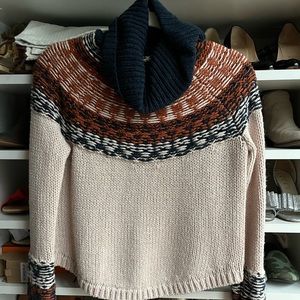 Madewell fair isle sweater size xxs